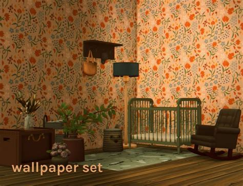 Toradh íomhá ar Sims 4 Wallpaper CC