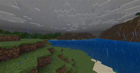 Toradh íomhá ar Minecraft Rain