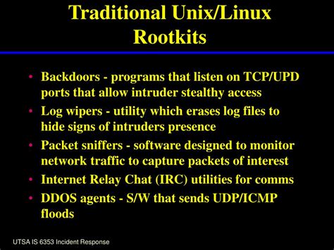 Linux Rootkit Flow に対する画像結果