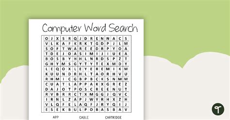 Image result for Computer Word Search