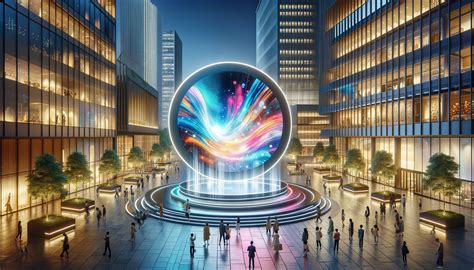 Image result for Round LED Display