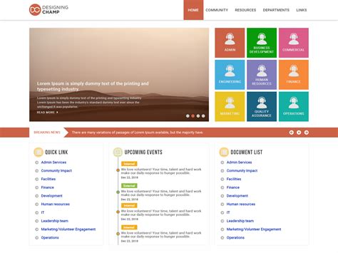 Toradh íomhá ar Intranet Tips Layout