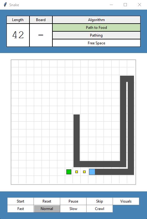 Image result for Snake Algorithm Python