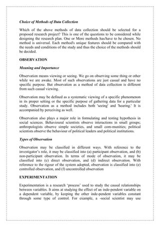 Toradh íomhá ar Panel Method of Data Collection