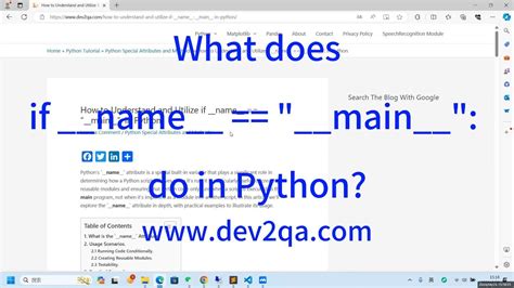 Image result for Python If Name