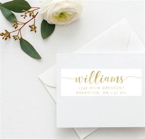 Afbeeldingsresultaten voor Wedding Invitation Return Address Labels