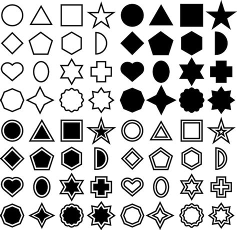Image result for Basic Geometric Shapes Vector