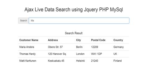 Image result for MySQL Search.php