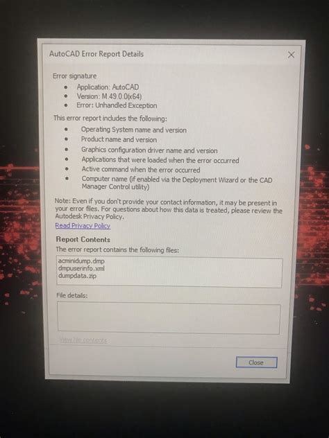 AutoCAD Error Message に対する画像結果