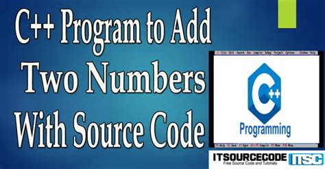 Image result for CPP Program to Add Two Numbers
