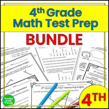 Image result for Math Test Page 4th Grade