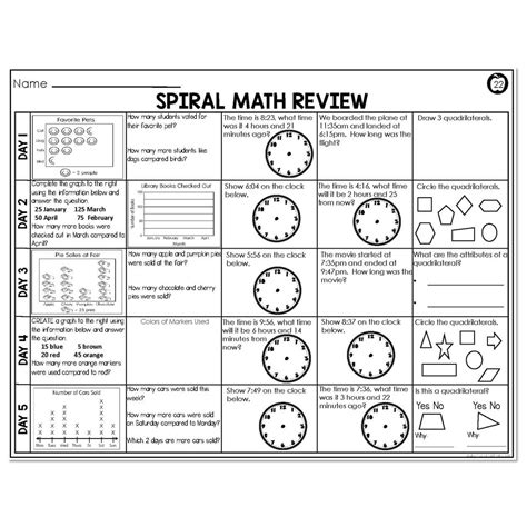 3rd Grade Daily Math PDF に対する画像結果