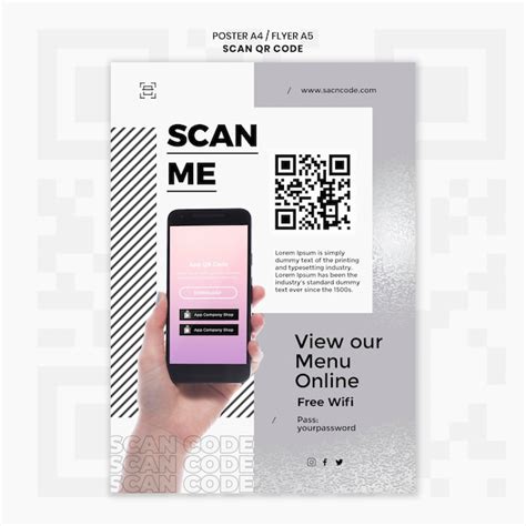 Image result for QR Code Scanner Poster for App