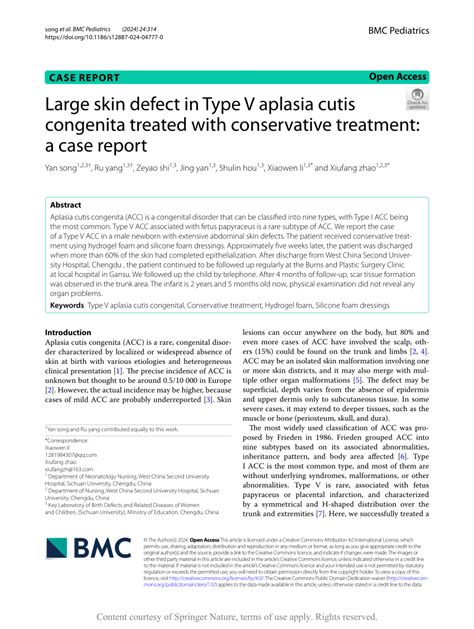 Toradh íomhá ar Sizes of Cutaneous Defect
