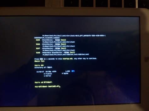 Toradh íomhá ar 10ZiG EFI Shell