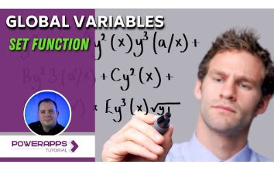 Afbeeldingsresultaten voor Global Variables Power Apps