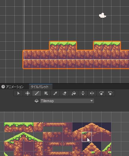 Unity 2D タイル に対する画像結果