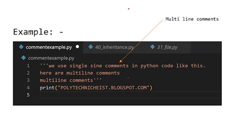 Image result for How to Writ Emultip Line of Comments in Python