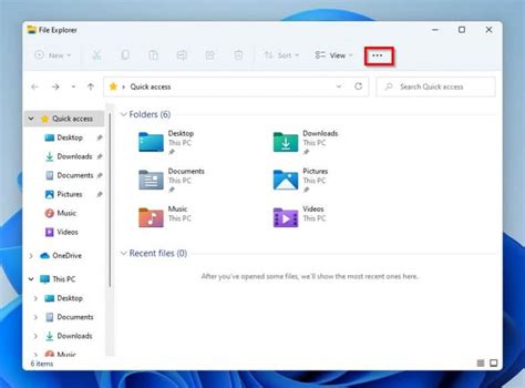Toradh íomhá ar Reset File Explorer