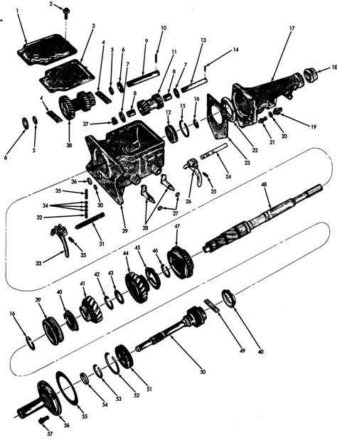 Afbeeldingsresultaten voor Manual 3 Speed Exploded-View