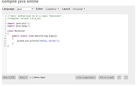 Image result for Online Java Compiler Tutorials Point