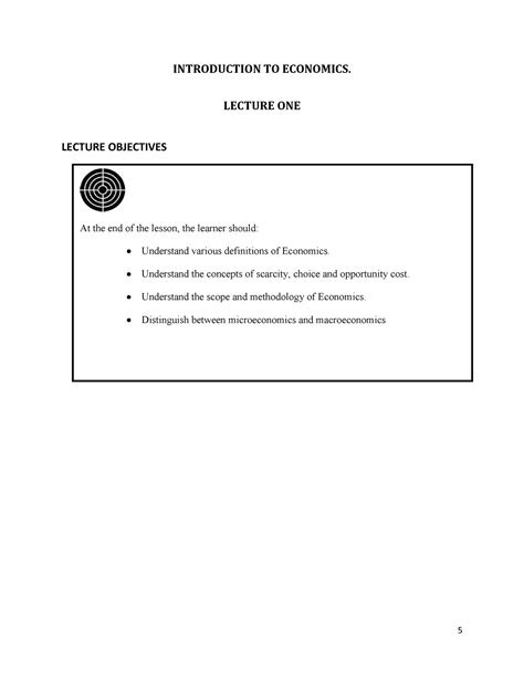 Image result for Economic Lecture Notes