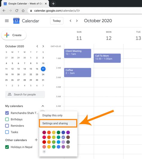 How to Share My Google Calendar에 대한 이미지 결과