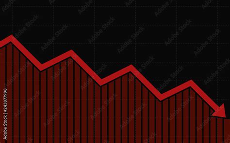 Image result for Stock Down Graph Vector