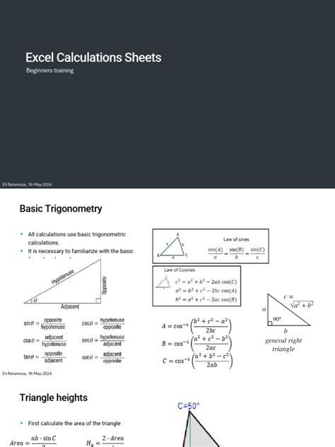 Image result for Excel Calculations Intro