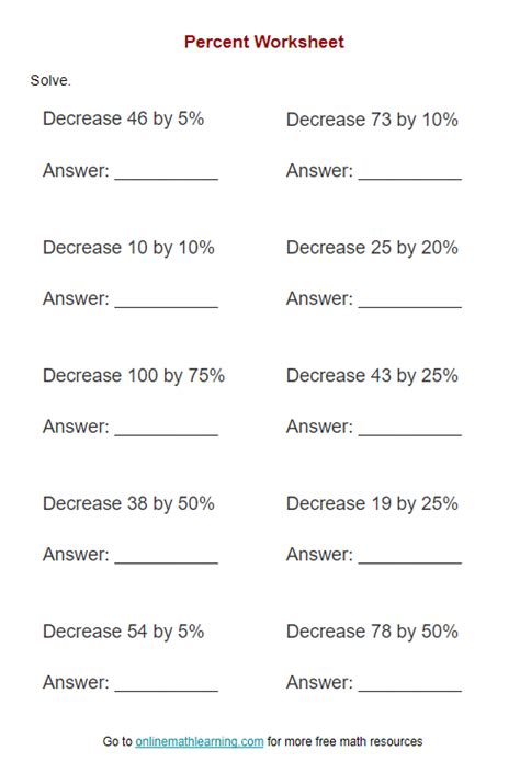 Afbeeldingsresultaten voor Increasing/Decreasing Worksheet Answers