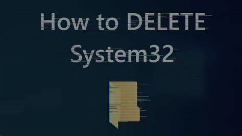 Image result for Delete System 32 Notepad Code