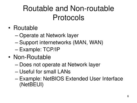 Image result for Non-Routable Protocol Examples