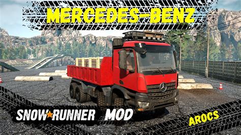 Toradh íomhá ar Snow Runner Mercedes Mod