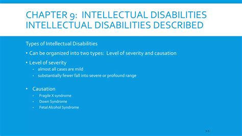 Image result for Different Types of Intellectual Disability