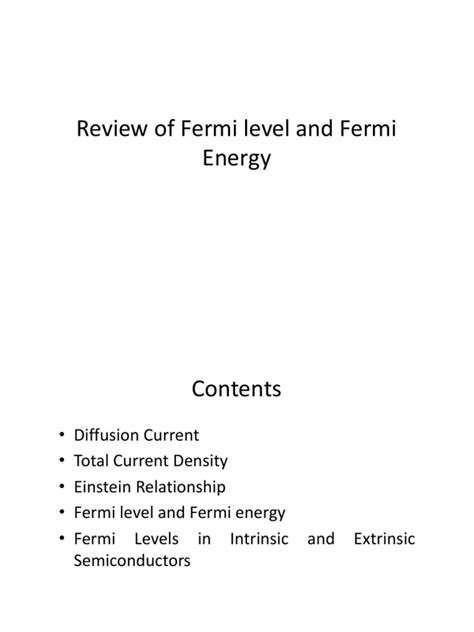 Short Notes On Fermi Level に対する画像結果