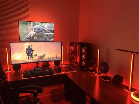 Toradh íomhá ar Red LED Computer