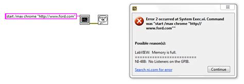 System Exec Vi に対する画像結果