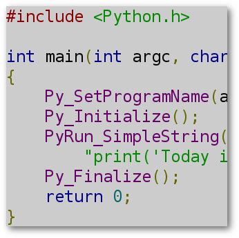 Embedding Python に対する画像結果
