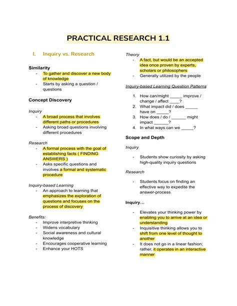 Practical Research 1 Example Theme に対する画像結果