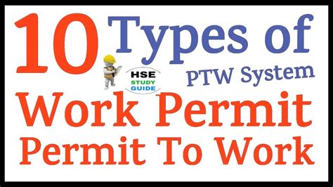 Afbeeldingsresultaten voor PTW Permit to Work