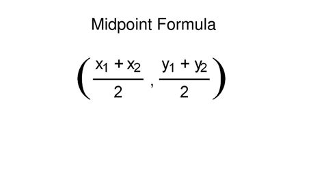 Image result for Midpoint Formula Excel