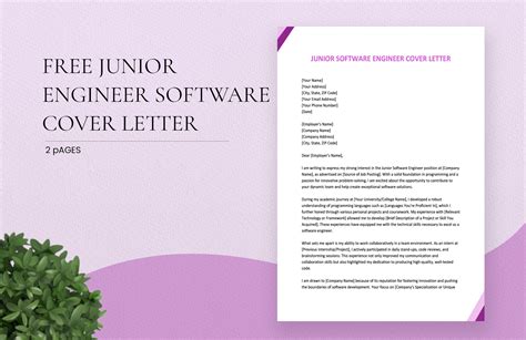 Image result for Example of Junior Software Developer Cover Letter