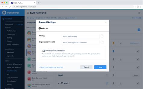 How to Find My API Key for Unity Ads に対する画像結果