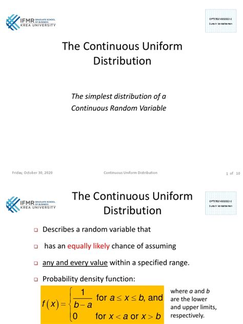 Uniform Distribution Continuous Chart に対する画像結果