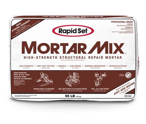 Toradh íomhá ar Fast Set Concrete Mix