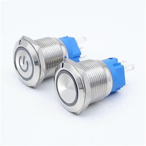 Image result for LED Push Button Waterproof Switch