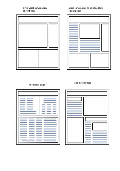 Toradh íomhá ar Front End Simple Layout Design Template