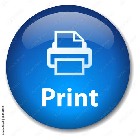 Image result for Print Button