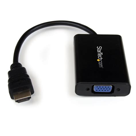 Amazon.com: StarTech.com HDMI to VGA Adapter - With Audio - 1080p ...