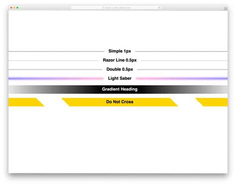 Image result for HTML HR Style